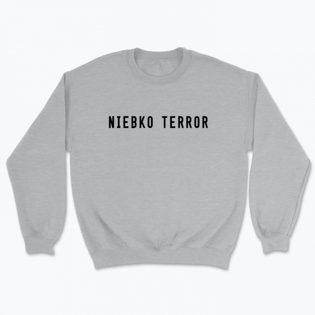 Bluza z nadrukiem „NIEBKO TERROR”