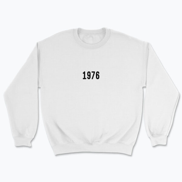 1976 - Bluza z czarnym nadrukiem - obrazek 17
