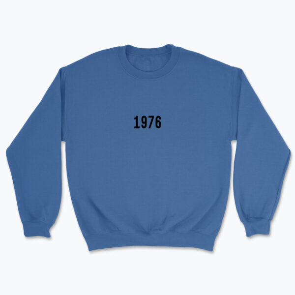 1976 - Bluza z czarnym nadrukiem - obrazek 13